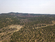 #10: View South (into New Mexico, towards Lone Tree Mountain), from 120m above the point