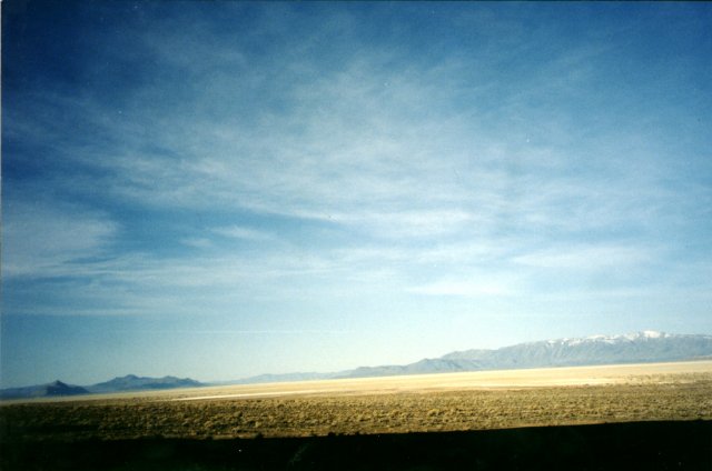 South from site - the Black Rock Playa