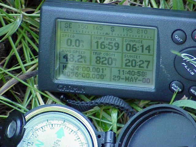 34N96W GPS Display