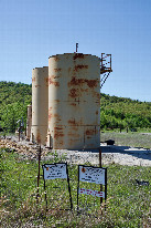 #11: A small petroleum processing facility just West of the intersection of Cabines and Bucklucksy Roads