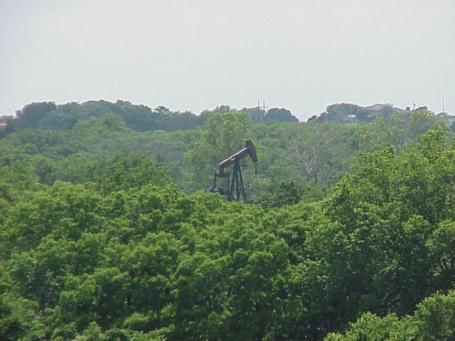 Oil Derrick East of Confluence