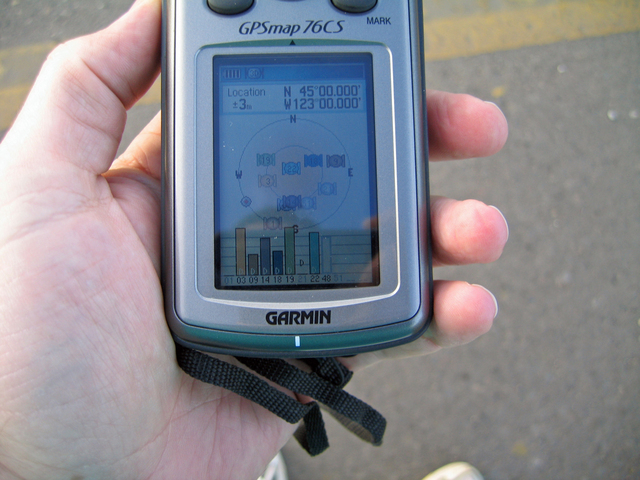 GPS location