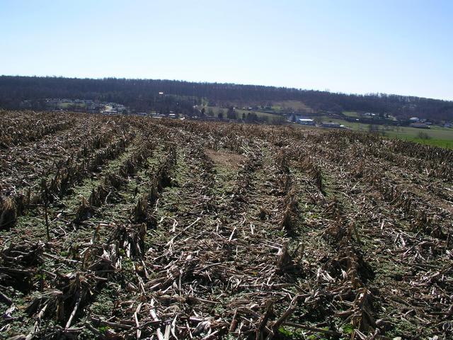 To the south of 40N 76W, Rt. 30 descends from the gap in Gap Hill.