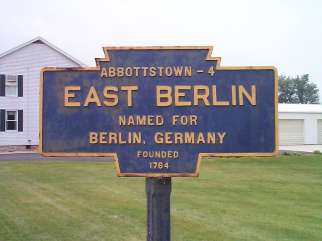 Entering East Berlin