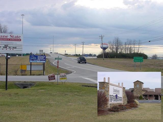 Genesis Road's intersection with I-40, "Gateway to 36N 85W," is easily reached from Nashville or Knoxville, TN.