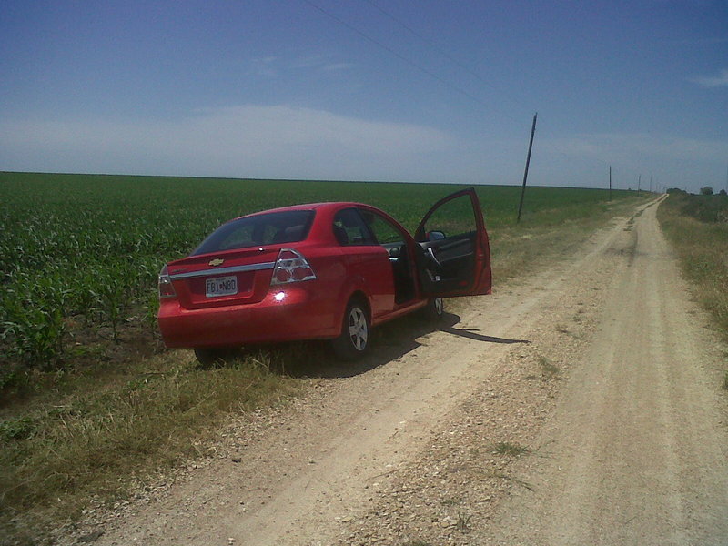 Here I parked on CR143