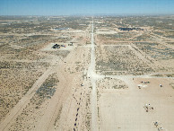 #11: View West (along the Texas-New Mexico state line) from a height of 120m