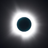 #7: The total solar eclipse, photographed 1.5 hours later, from the town of Ennis