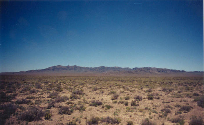 Looking east at the Confusion Range.