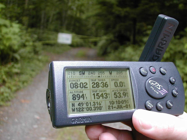 The Garmin GPS