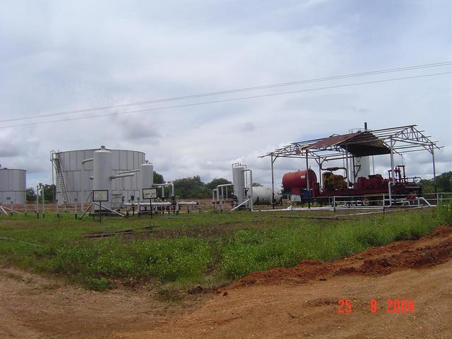A SMALL OIL & GAS GATHERING STATION