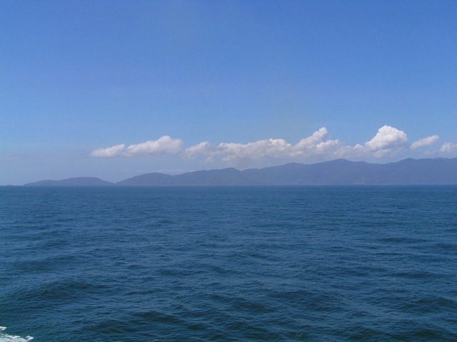 View to S - The eastern part of Peninsula de Paria