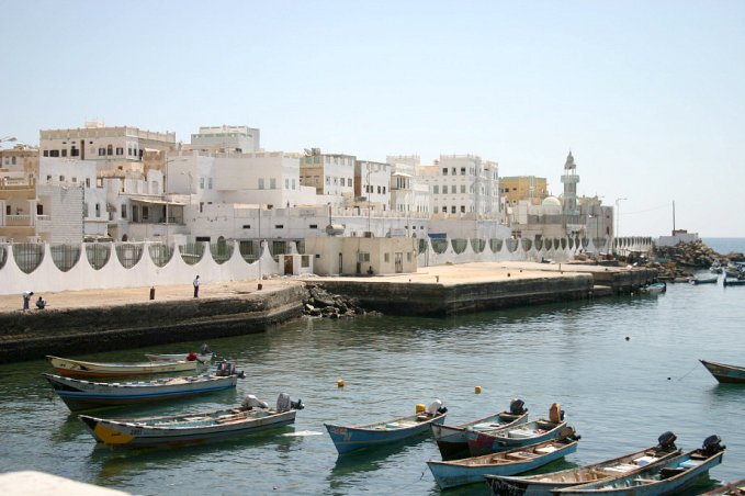The port of al-Mukallā