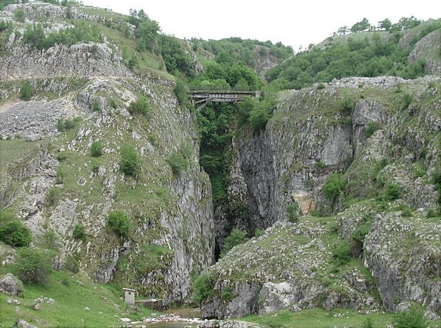 Rickety Bridge on the Way to 43&deg;N 19&deg;E