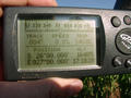 #5: GPS screen showing coordinates