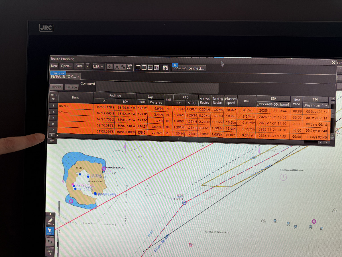 Waypoint #7 and surrounding map