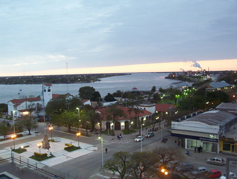 Río Paraguay en Formosa. Paraguay River in Formosa