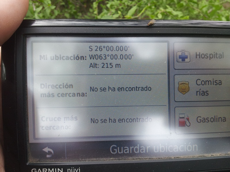 VISTA DEL GPS. GPS PROOF