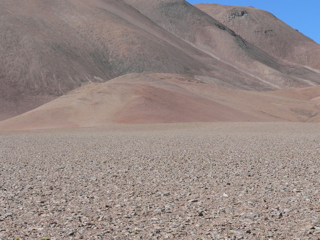 Vista Norte sobre el Volcan Galán