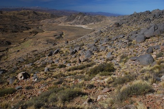 #1: View of confluence 27S67W (in the foreground)