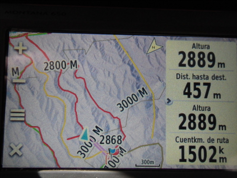 Evidencia GPS a 457 metros - GPS evidence at 457 meters