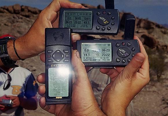 The 30S-68W point measured simultaneously by 3 GPS