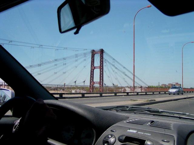 crossing Río Paraná between Santa Fé and Paraná