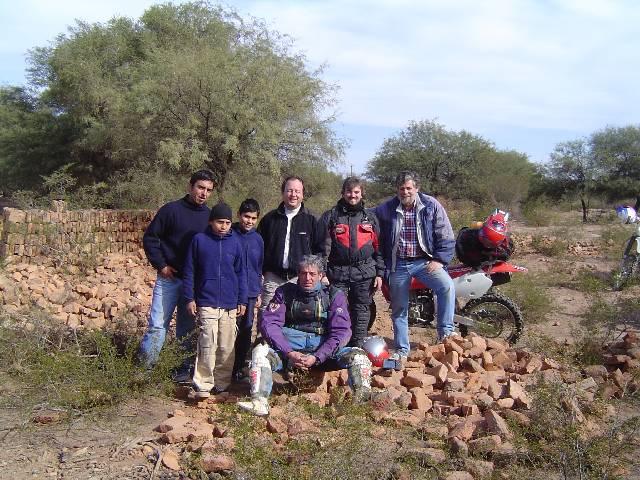 3 Hnos Arias con parte del Grupo: Mauricio, Alejandro, Eduardo y Fernando