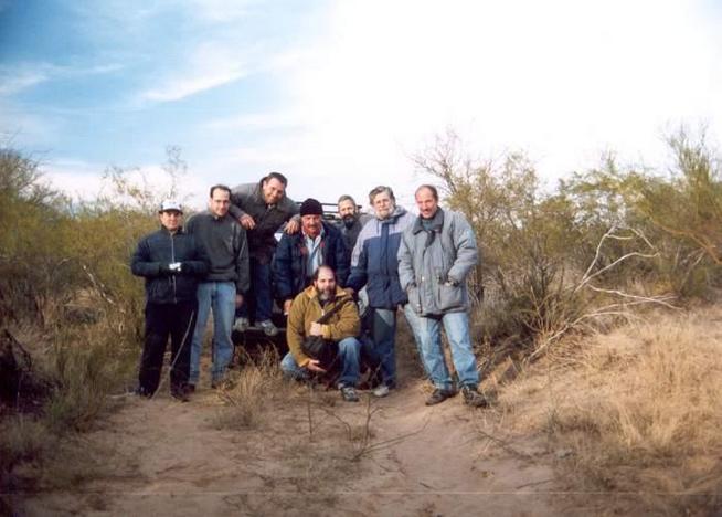 Nico, Julián, Pablo, Piercarlo, Federico, Eduardo, Carlos y Lucho