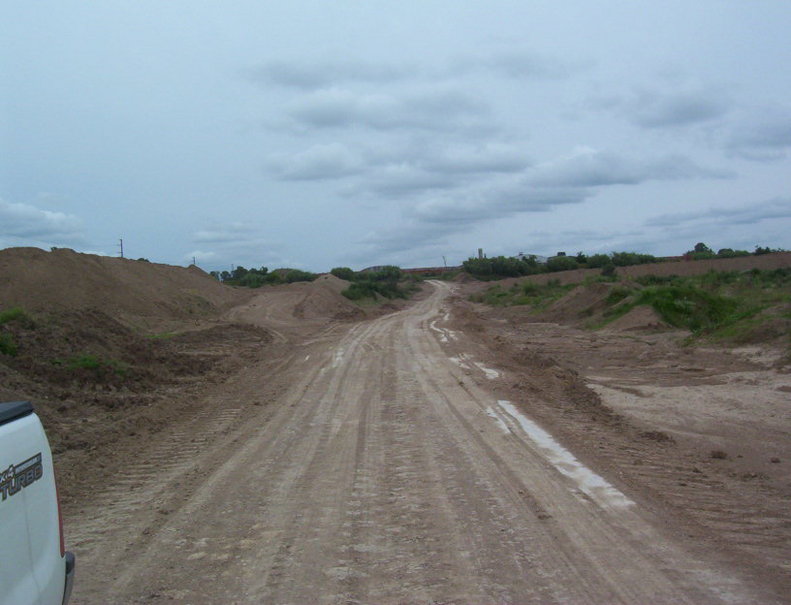 Access to the lot. Acceso tosquera