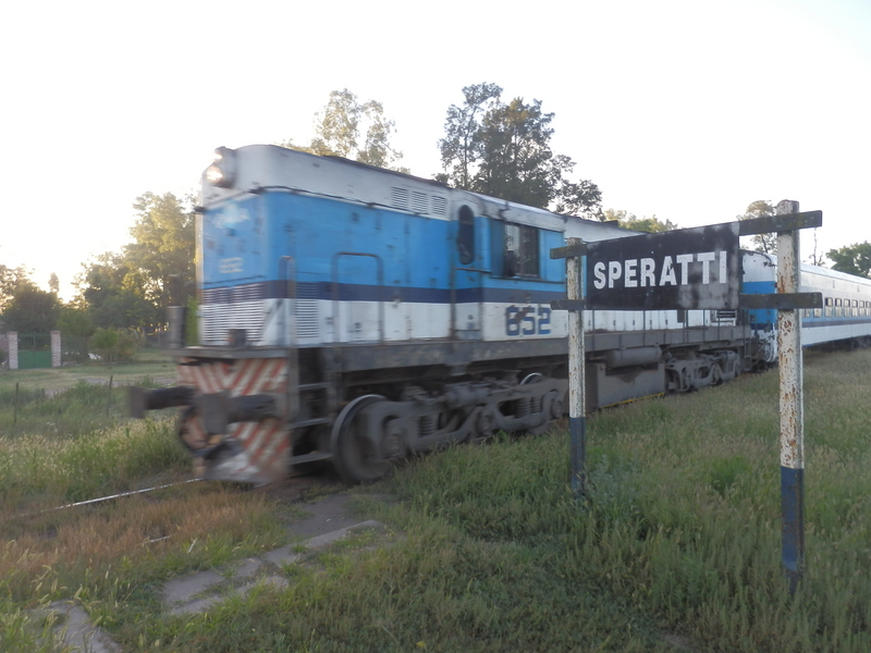 Train Arriving in Speratti Station