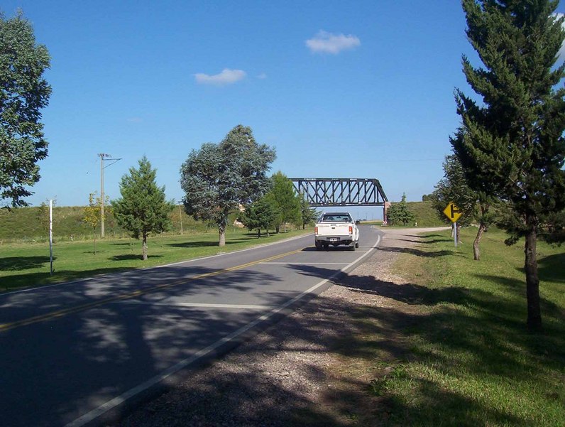 Puentes ferroviarios en Huanguelen. Railroad bridges in Huanguenlen