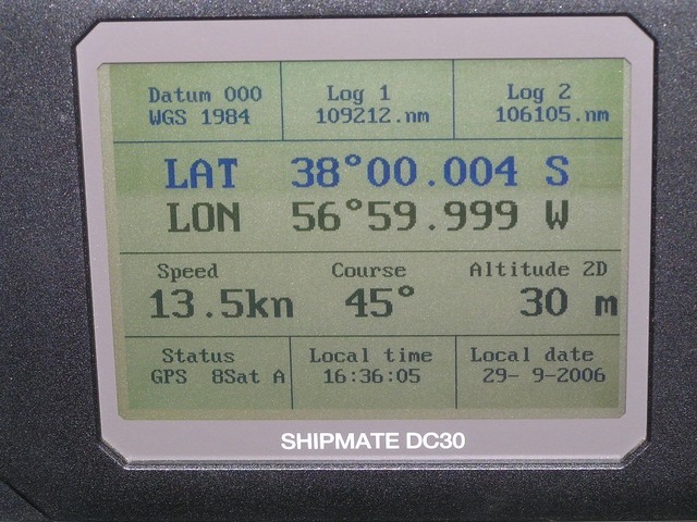 GPS display