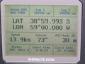 #4: GPS display