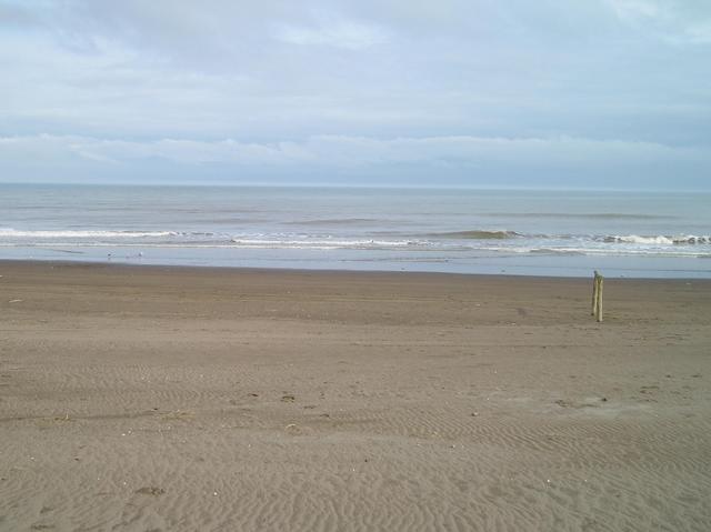 Vista del lugar desde la playa