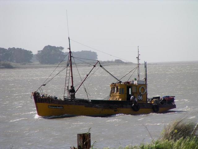 The fishing boat "Siempre Amabile"
