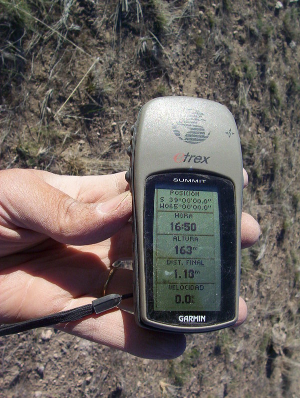 GPS at 39° S  65° W