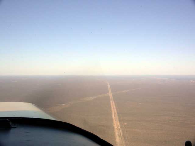 Siguiendo el plan de vuelo