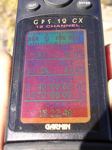 GPS Picture - Fotografía del GPS