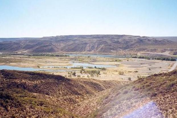 Vista general desde el punto hacia el río.