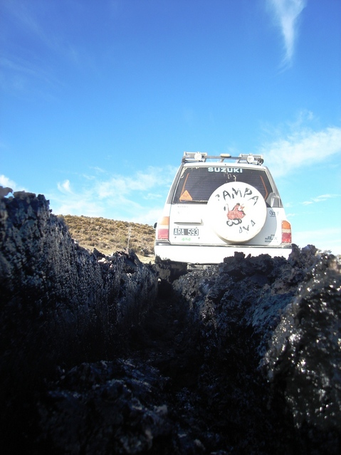 Desde el fondo de la huella... - From the bottom of the path ...