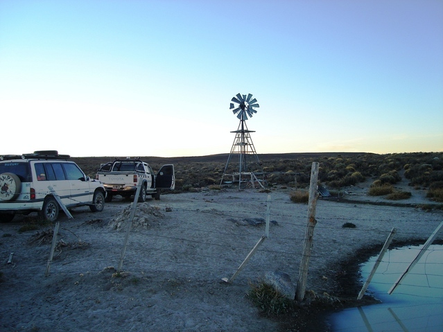 El molino marc— nuestro final de recorrido - Windmill at the end of our track