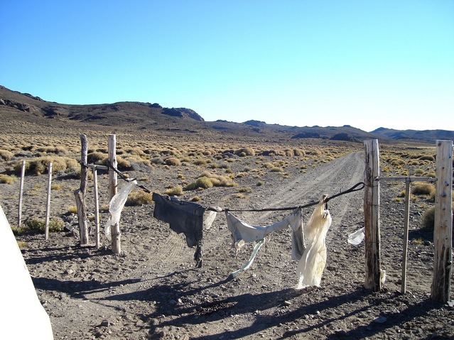 Extraño modelo de tranquera - Odd model of gate