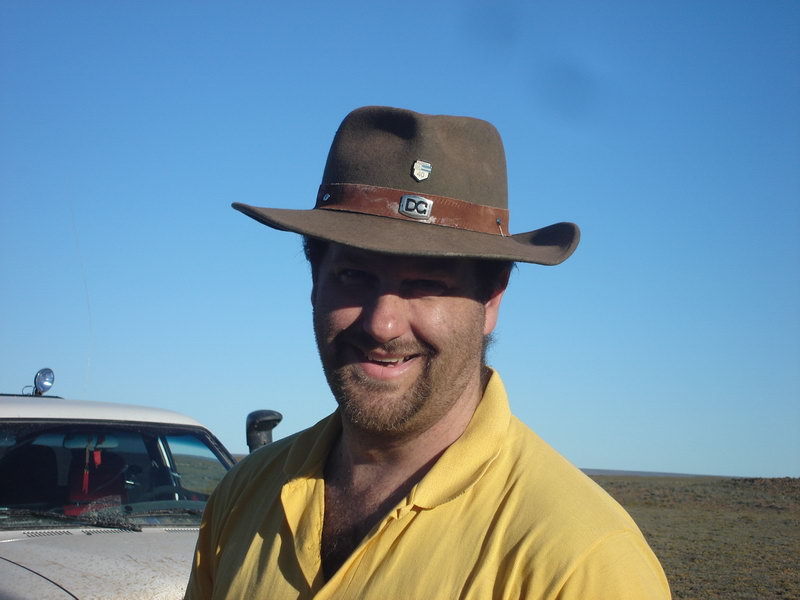 Pablo Anastasio , uno de los dueños de la confluencia – Pablo Anastasio : one of the owner of the confluence