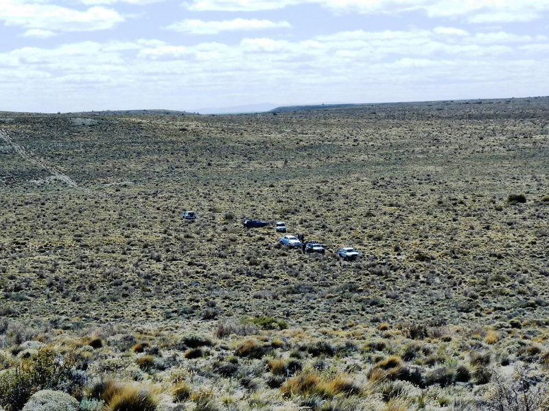 Las chatas sobre la meseta - The cars on the palteau