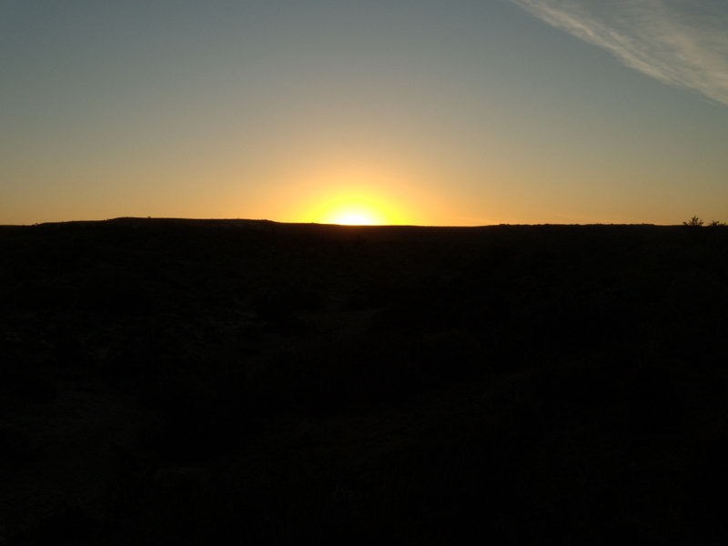 Vista hacia el Oeste - View to the West