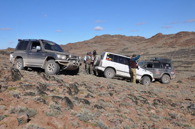 Estacionamiento sobre la confluencia – Parking on the confluence