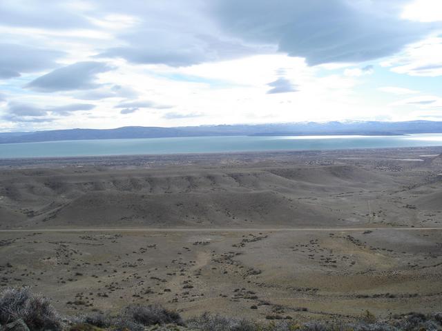 Lago Cardiel View at less than1km to the confluence