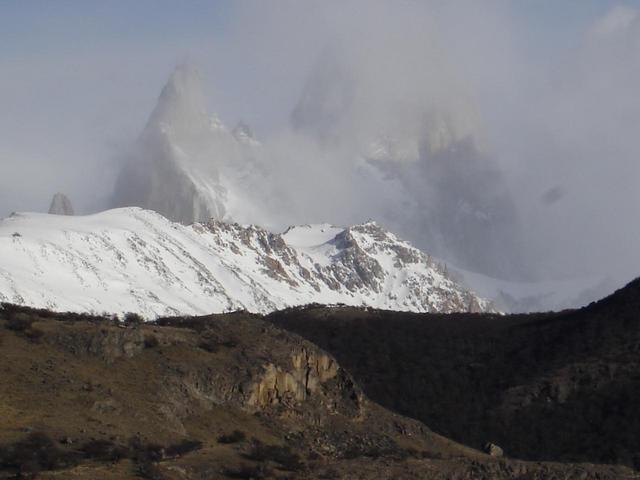 Fitz Roy, where we start our day,near W73 dificults confluences