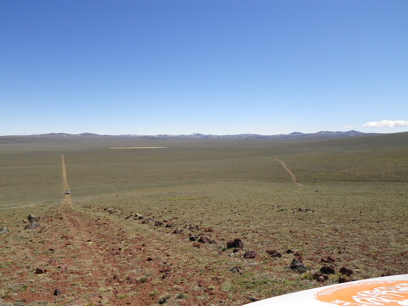 Huella sísmica de acceso - Seismic path for accessing